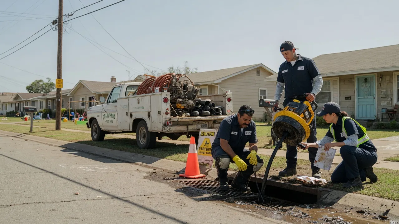 Drain Cleaning in Smyer, TX near me